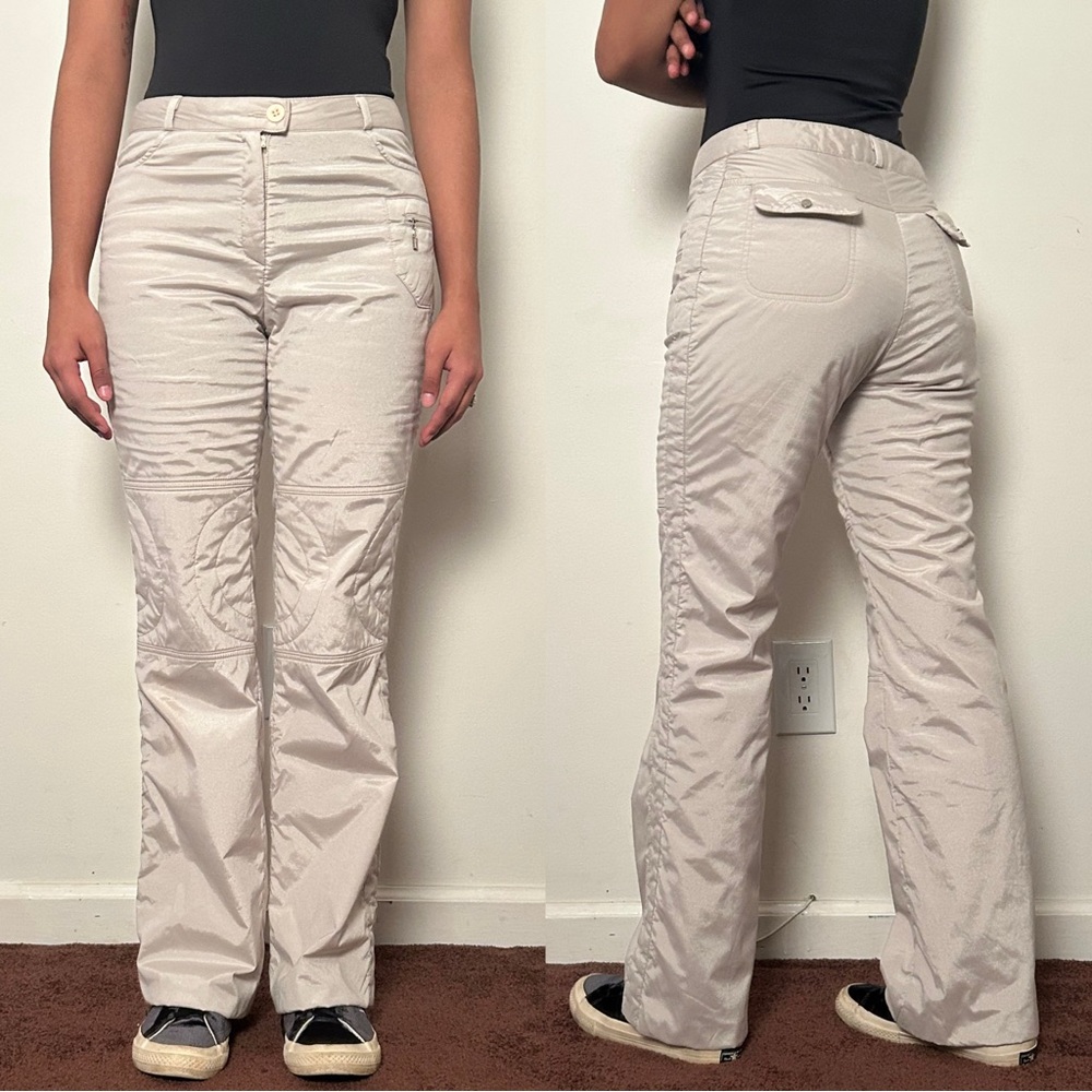 Beige Ski Pants